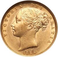 Australia. Sovereign, 1885-S