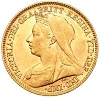 Australia. Half Sovereign, 1896-M