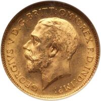 Australia. Half Sovereign, 1916-S