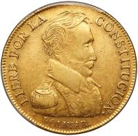 Bolivia-Republic. 8 Escudos, 1835-LM (Potosi)