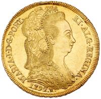 Brazil. 6400 Reis, 1792-R (Rio)