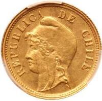 Chile. 10 Pesos, 1895-So