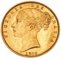 Great Britain. Sovereign, 1862