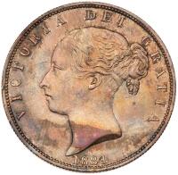 Great Britain. Half Crown, 1884