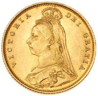 Great Britain. Half Sovereign, 1887