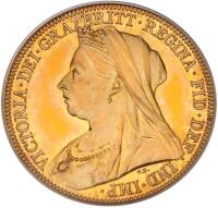 Great Britain. Proof Sovereign, 1893