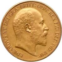 Great Britain. Matte Proof Five Pounds, 1902