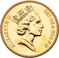 Great Britain. Five Pounds, 1993