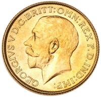 India-British. Sovereign, 1918-I