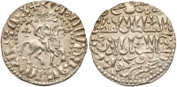 Armenia. Cilician Armenia. Silver Bilingual Tram, ND. VF to XF