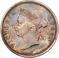 Straits Settlements. 50 Cents, 1900-H