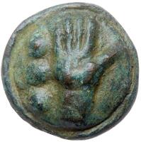 Anonymous. AE Aes Grave Quadrans 43 mm, (27.15 g), ca. 280 BC