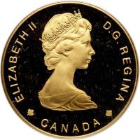 Canada. 100 Dollars, 1985