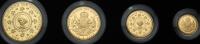 Falkland Islands. Gold Set: 100, 50, 25 and 10 Pounds, 1990