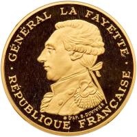 France. Piedfort 100 Francs, 1987