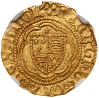 Great Britain. Henry V, ND (1413-1422) Quarter Noble