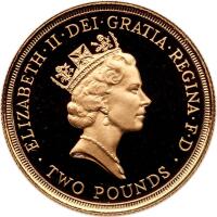 Great Britain. Two Pounds, 1986