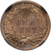 1892 Indian Head Cent. NGC graded PF62 RB iridescent toning - 3