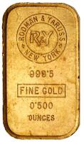 Israel. Gold Bar EF