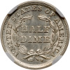 1855 Liberty Seated Half Dime. NGC graded MS64 - 3
