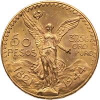 Mexico. 50 Pesos, 1944