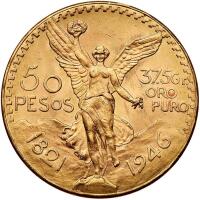 Mexico. 50 Pesos, 1946
