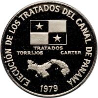 Panama. Platinum 200 Balboas, 1979