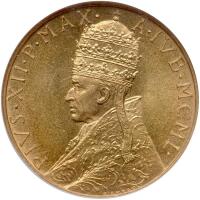 Vatican. 100 Lire, MCML (1950)