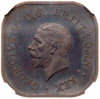 Australia. George V 1921-dated Australia square 'Crown' or Five Shillings