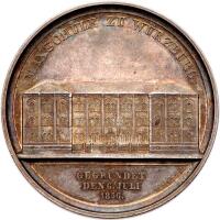 German States: W&Atilde;&frac14;rzburg. Silver Medal, 1856