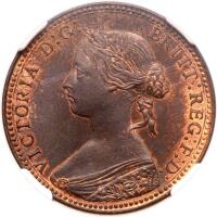 Great Britain. Halfpenny, 1860
