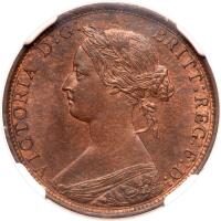 Great Britain. Halfpenny, 1862
