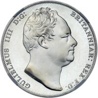 Great Britain. William IV 1835-dated Great Britain 'Crown.'
