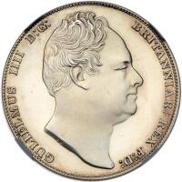 Great Britain. William IV 1835-dated Great Britain 'Crown.'