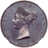 Great Britain. Victoria 1879-dated Great Britain 'Crown.'