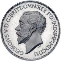 Great Britain. George V 1911-dated Great Britain 'Crown'.