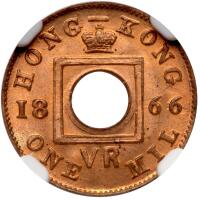 Hong Kong. Mil, 1866