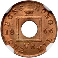 Hong Kong. Mil, 1866