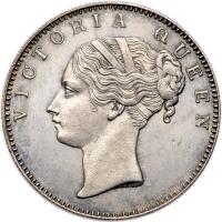 India-British. Lot of Rupee's: 1840 (2 pieces), 1893, 1911(C)