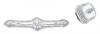 Ladies Antique Ring and Pin with Exceptional 14K and 18K White Gold Filigree with Diamonds