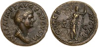 Julia Titi, daughter of Titus. AE Dupondius (13g), AD 79-80