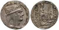 Kings of Armenia. Tigranes II 'the Great', 95-56 BC. Silver Tetradrachm (15.63 g)