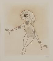Hirschfeld, Al. "Carol Channing in Lorelei" Signed & Numbered Lithograph.