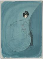 Hirschfeld, Al. "Kabuki: Kyo" Signed & Numbered Lithograph.