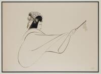 Hirschfeld, Al. "Kabuki: Sumano" Signed & Numbered Lithograph.