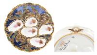 Rutherford B. Hayes Presidential Service Oyster Plate.