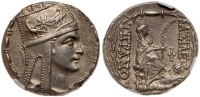 Kings of Armenia. Tigranes II 'the Great', 95-56 BC. Silver Tetradrachm (15.92 g)