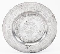 Antique Passover Seder Plate, Likely Early 19th Century from Germany