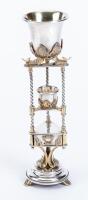 Beautifully Designed, Vintage Havdalah Compendium in Silver and Brass. Limited Edition 8/48 by Dudik Swed, Jerusalem 1991