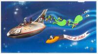 AEROSPACE JORDAN II: "That's All Folks" 3 Limited Edition Cels from the 90 Second Nike/Jordan/Looney Tunes Super Bowl Ad